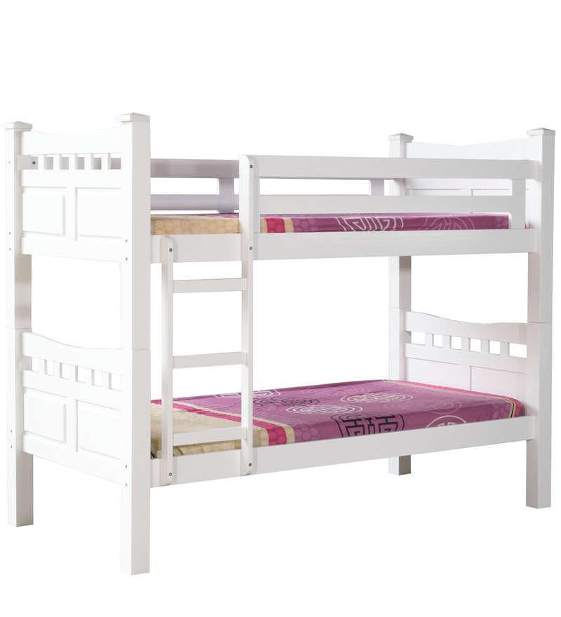 Mollycoddle Bunk Bed in White Finish Home Office Garden | HOG-HomeOfficeGarden | online marketplace