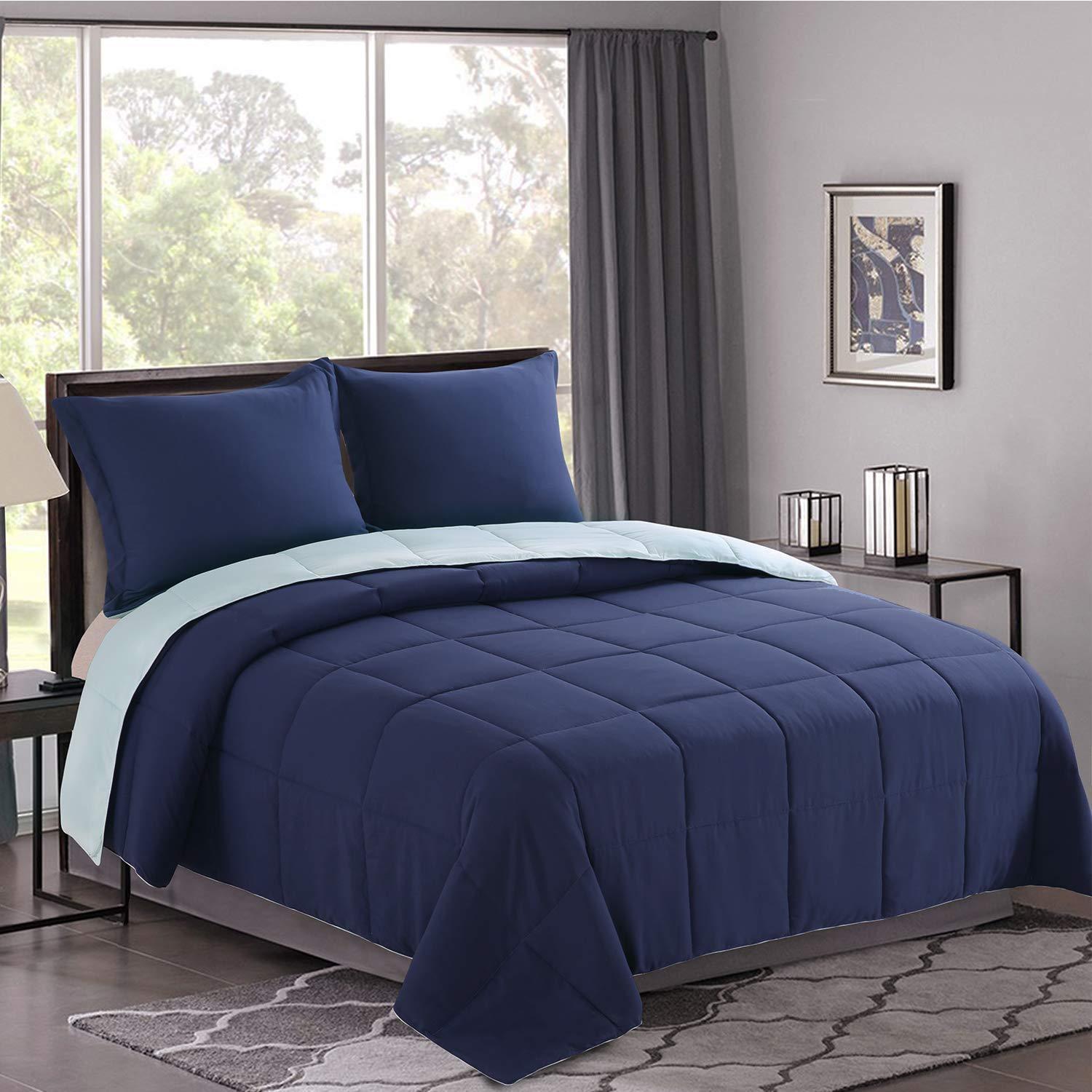 Iṣesi 6pc Eto ibusun ibusun pẹlu awọn ideri Duvet & Awọn ọran irọri 4-MBB