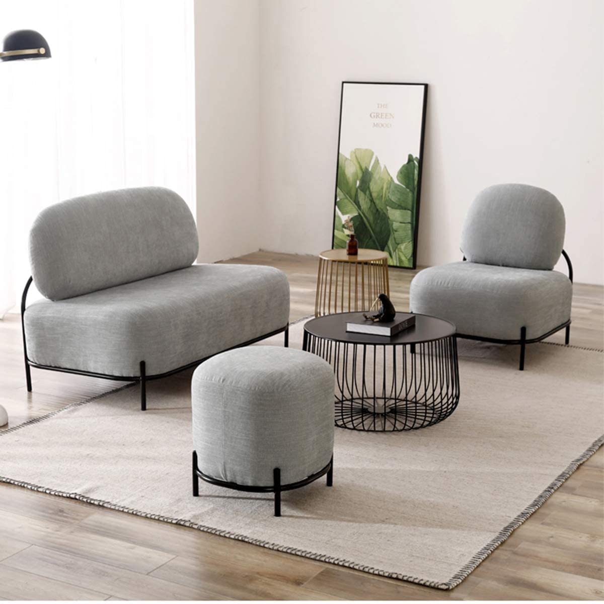 Nordic fabric sofa set Home Office Garden | HOG-HomeOfficeGarden | HOG-Home.Office.Garden