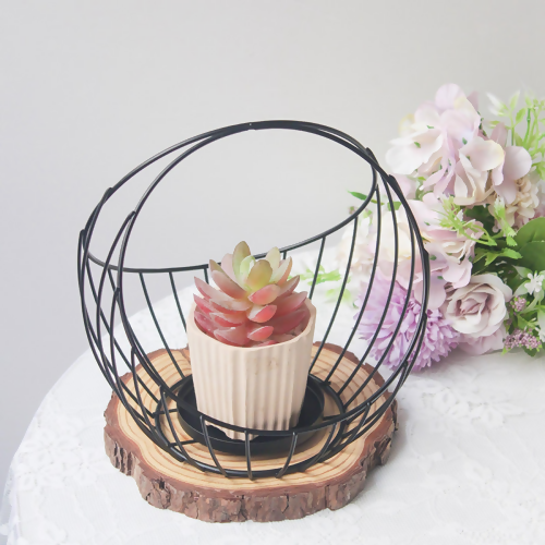 Metal Wire Candle Holder