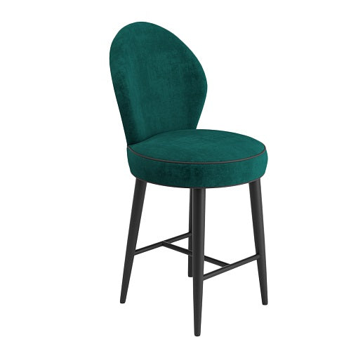 Oby Bar Chair - Green (4 Piece Set)