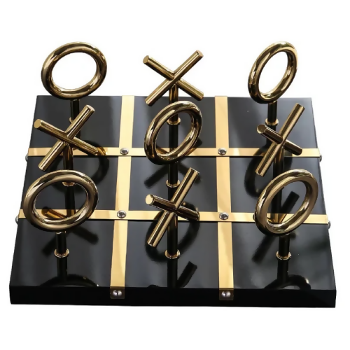 Gold Checkerboard Decor