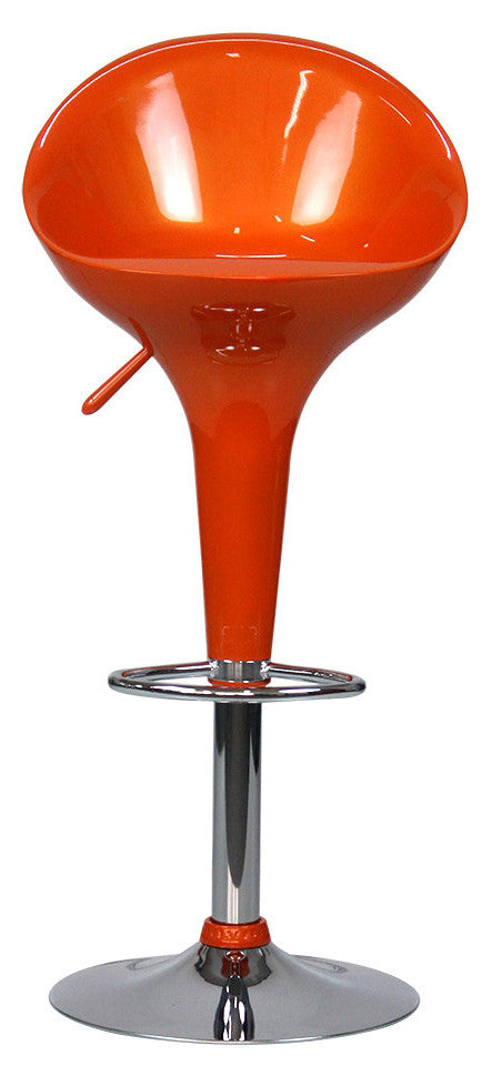 High Bar Stool - Orange
