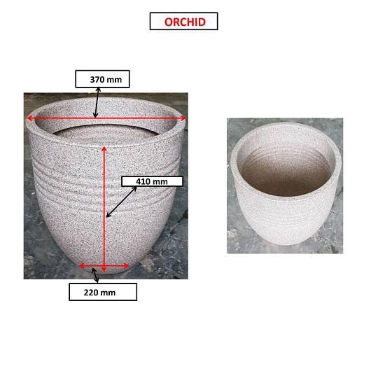 Orchid Plastic Flower Pot Home Office Garden | HOG-HomeOfficeGarden | online marketplace