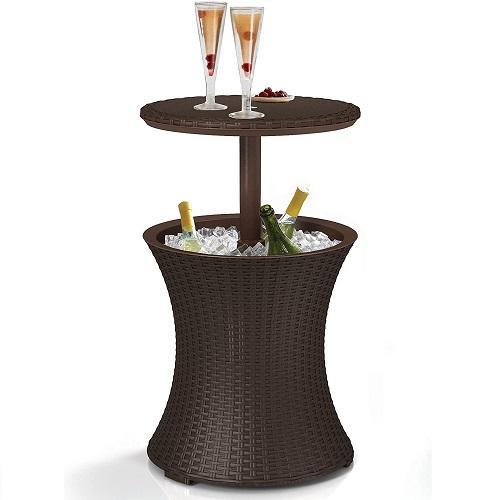 Outdoor Rattan Patio Table