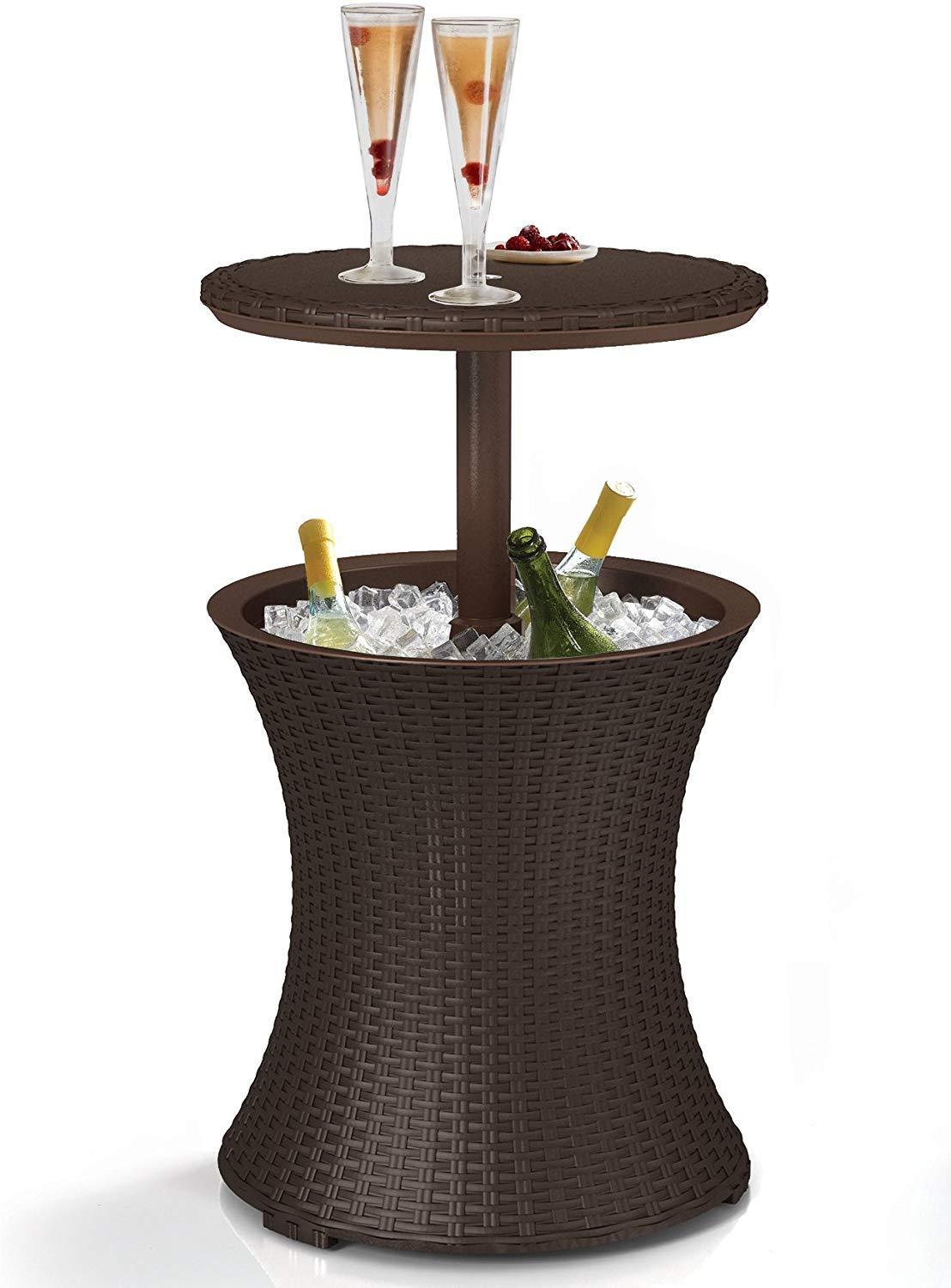 Outdoor Rattan Patio Table