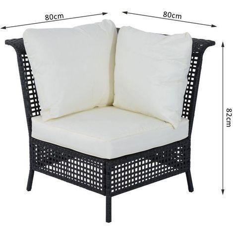 Outsunny Rattan Single igun aga