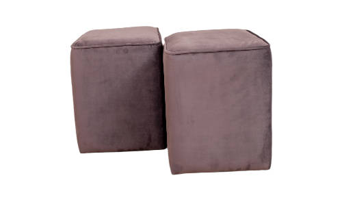 Piped Edge Pouf Home Office Garden | HOG-HomeOfficeGarden | online marketplace