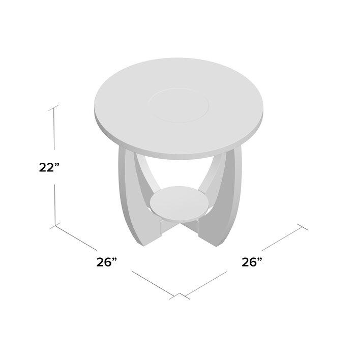 Rafael Cherry Side Table