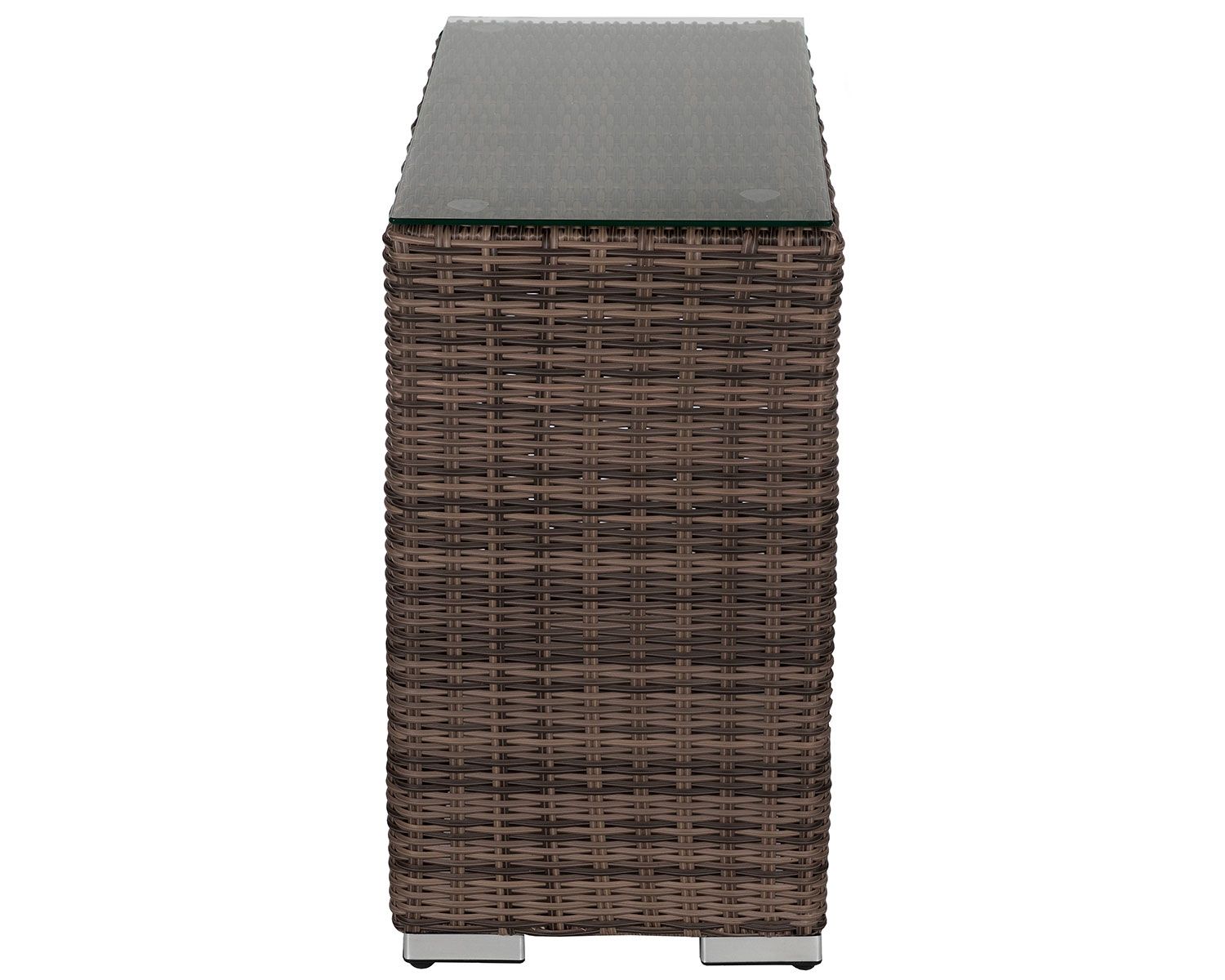 Rattan Garden Armed High Bistro Set