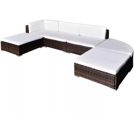 Rattan Garden aga Ṣeto igun