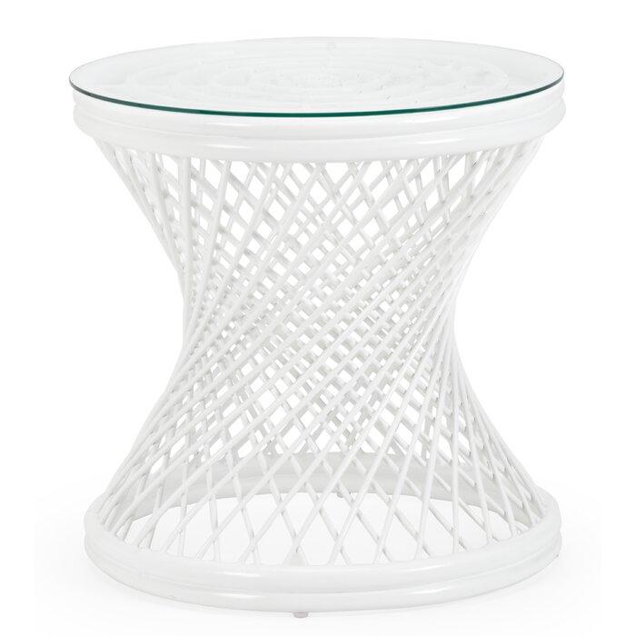 Rattan Side Table