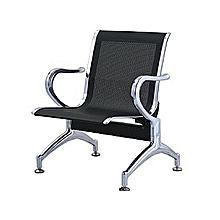 Reception Waiting Chair - Black