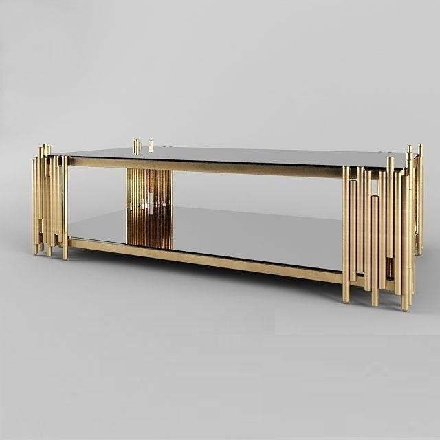 Rectangular Glass Coffee Table 100Cm