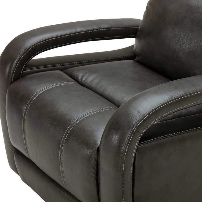 Reilly Leather Power Glider Recliner