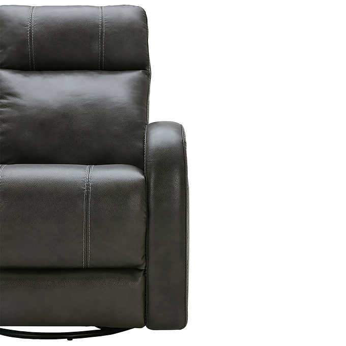 Reilly Leather Power Glider Recliner