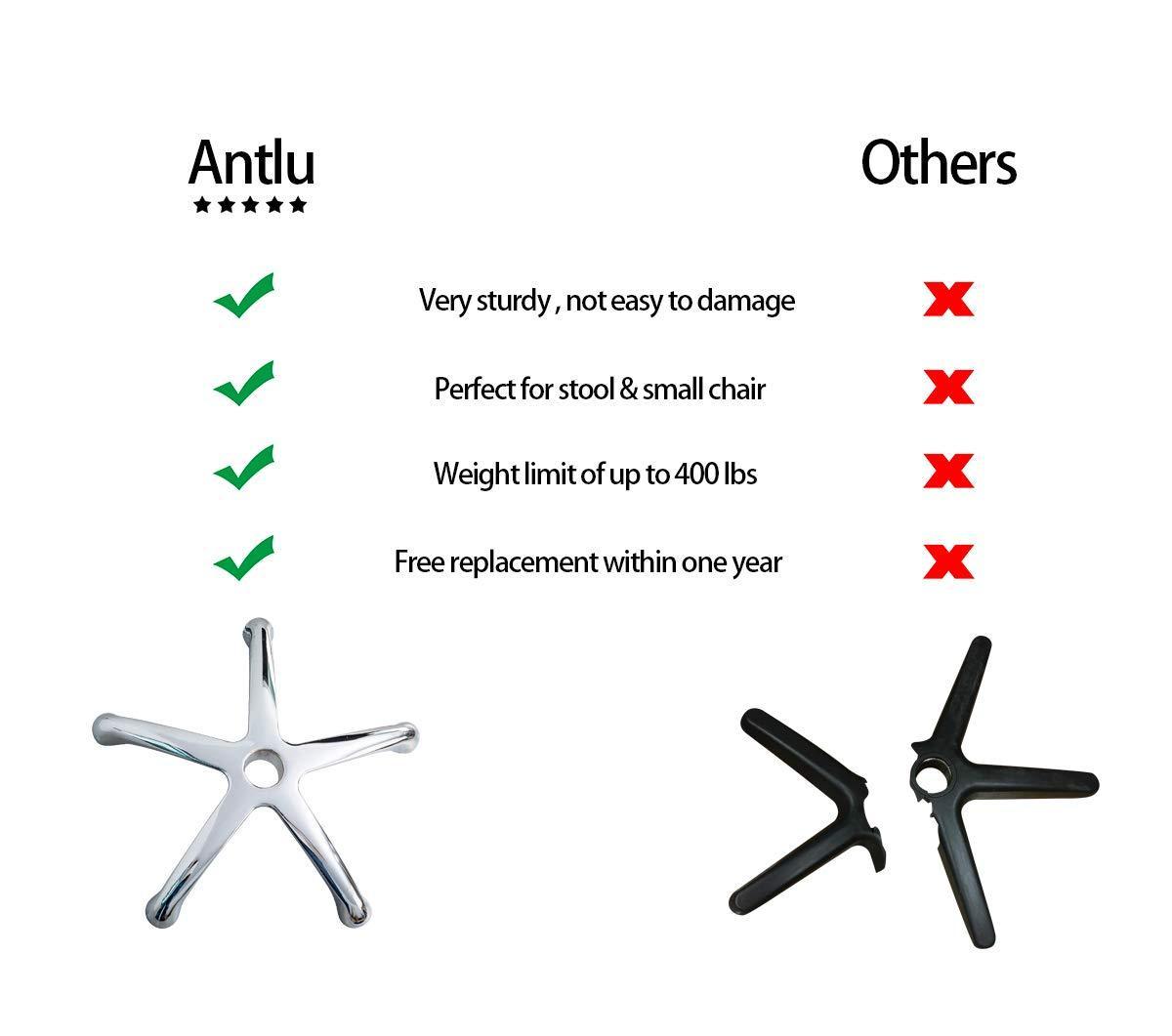 Rirọpo Swivel alaga Star Ẹsẹ fireemu