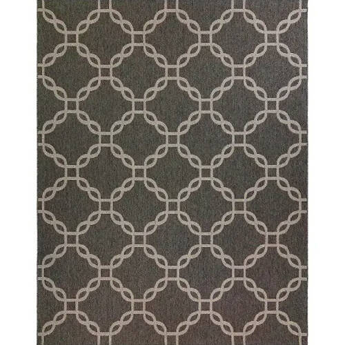 Rug From Studio By Brown Jordan, Links Pewter, 7ft 10in * 10ft HOG-Home Office Garden online marketplace.