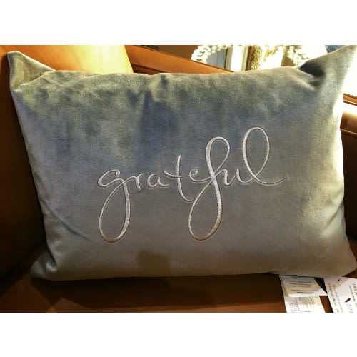 Rodeo Home Grey Decorative Soft Velvet Rectangular Lumbar Pillow