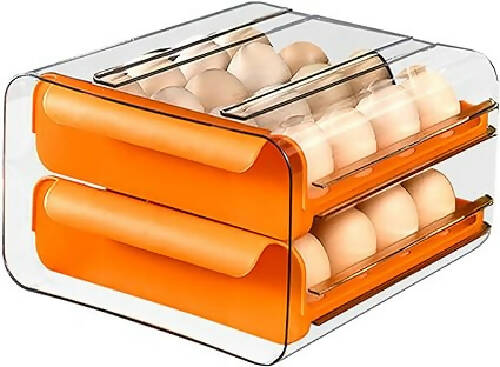 Double Layer Stackable Egg Storage
