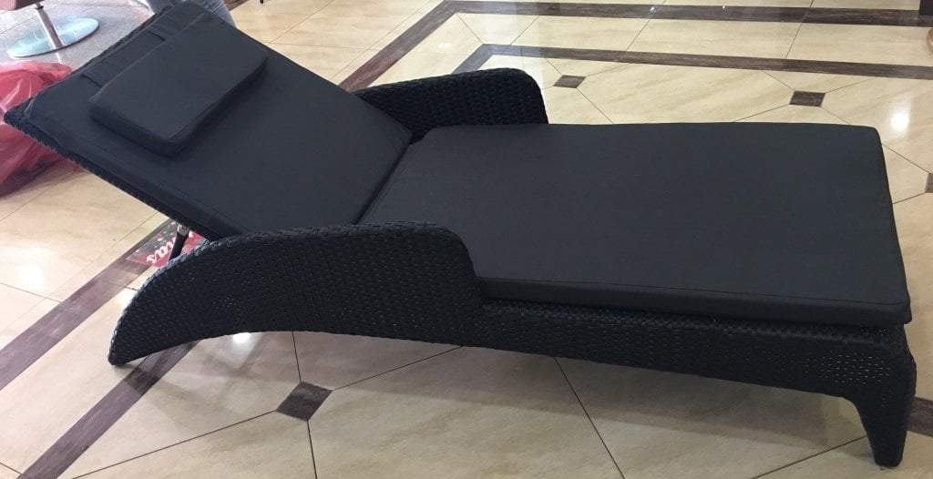 Savannah Sun Chaise rọgbọkú Rattan Ṣeto