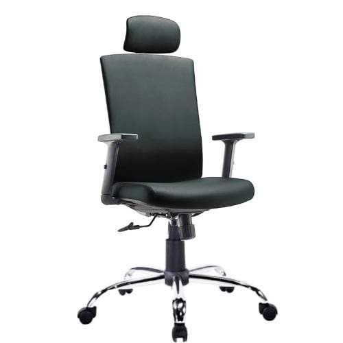 Senior Executive Black Leather Chair
