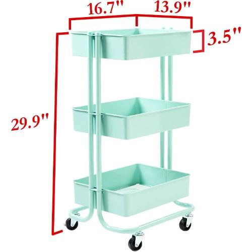 Seville 3 Tier Trolley
