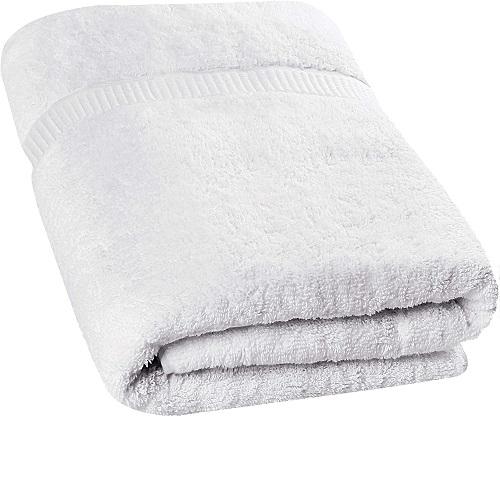 Single Cotton Bath Towel White