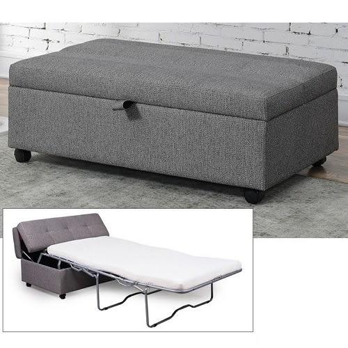 Sleeper Ottoman -Grey