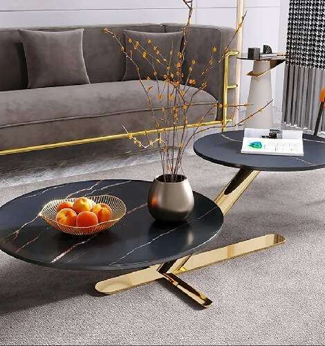 2-tiers Round Coffee Table