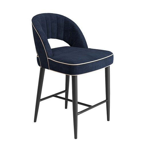 Stiv  Bar Chair - Blue (4 Piece Set)