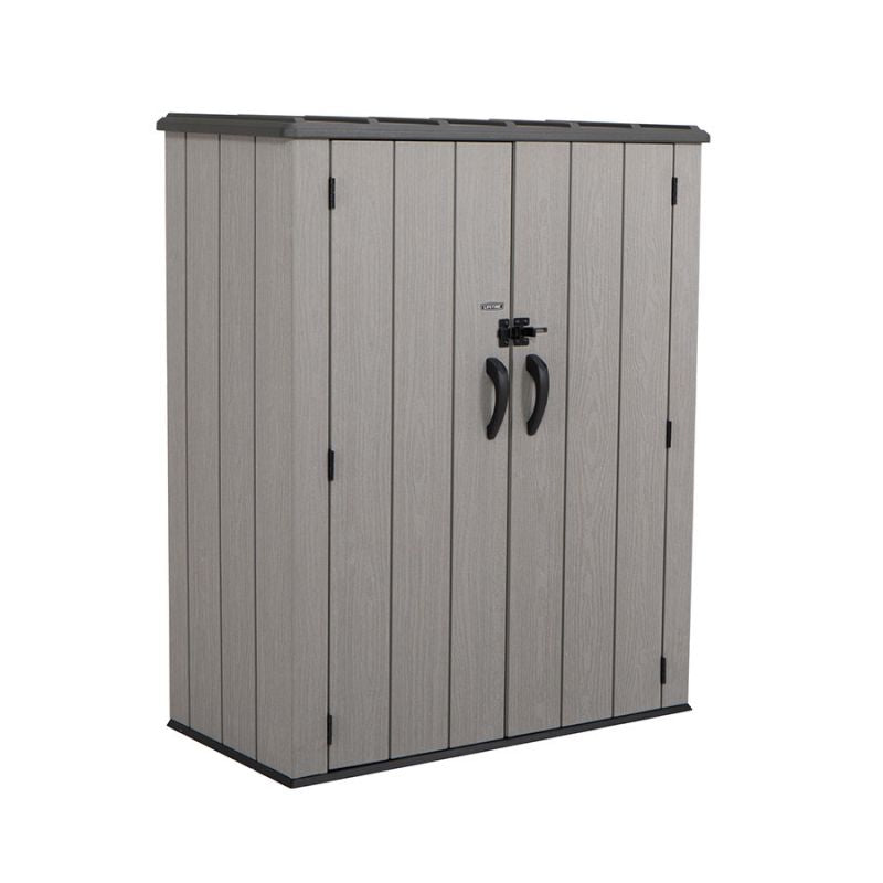 Lifetime Vertical Storage Shed - 53 Cubic Feet Home Office Garden | HOG-HomeOfficeGarden | online marketplace