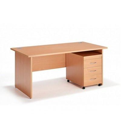 Table With Mobile Pedestal - 5 Feet