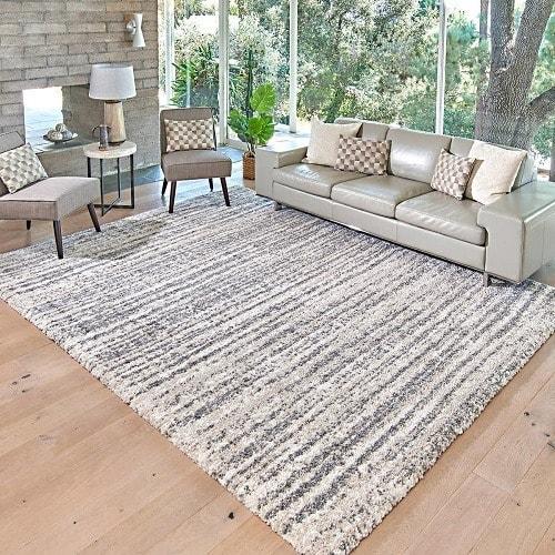 Thomasville Bali Habutai Shag Rug-5'3" x 7'5"