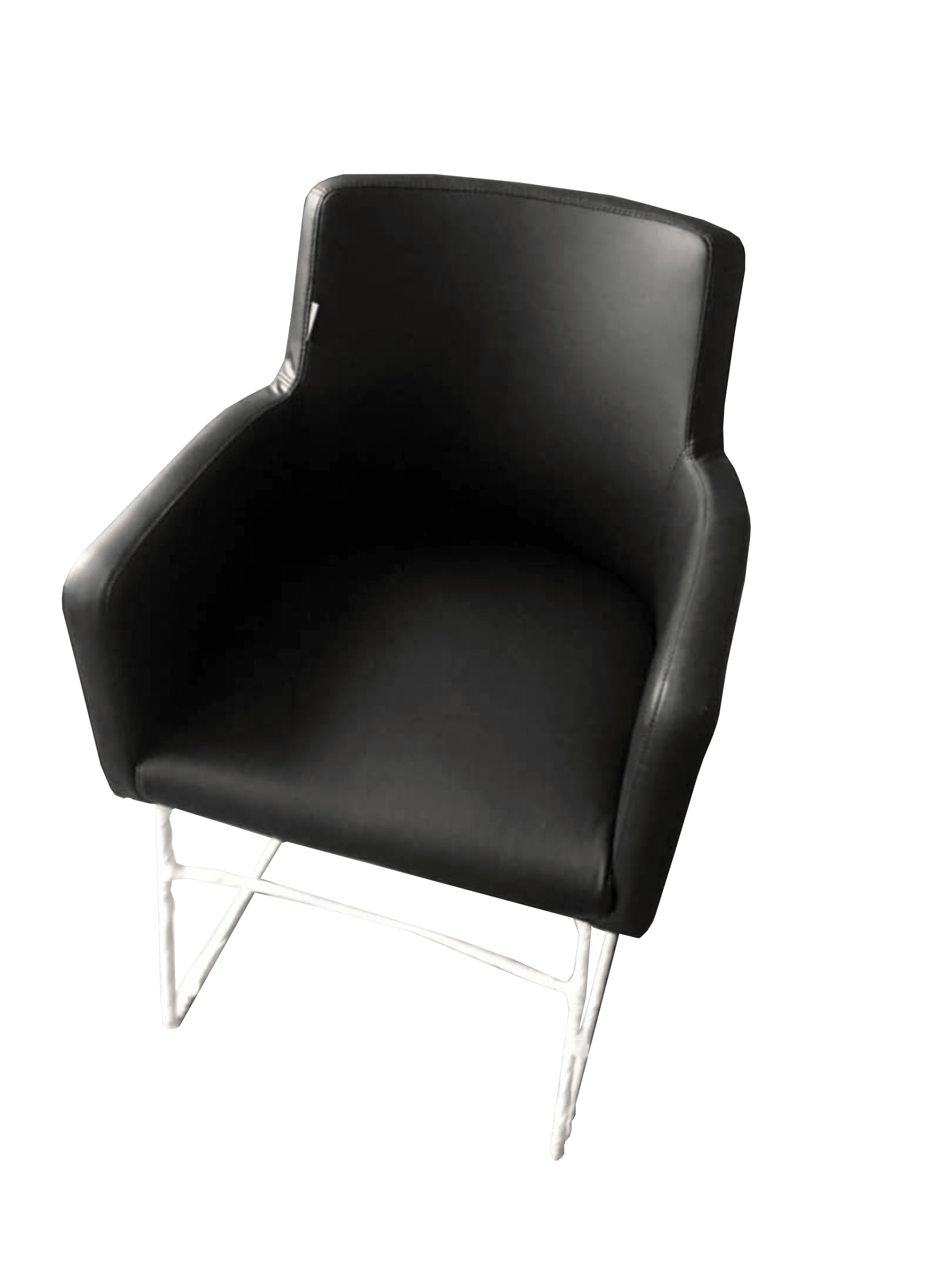 Tiotto PU Leather Tub Single Lounge Chair