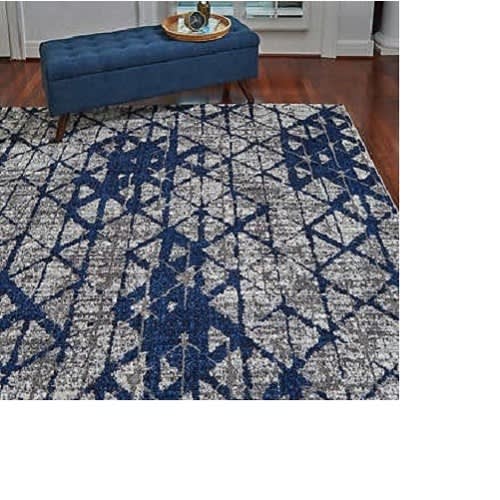 Torino Rug Collection - Aris Gray - Blue