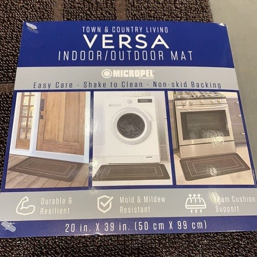 Town & Country Living Versa Indoor Outdoor Mat - Grey