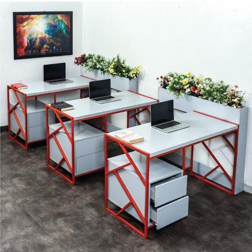 Trepiz 4 man Workstation Office Desk Home Office Garden | HOG-HomeOfficeGarden | online marketplace