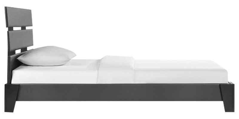 Triple Slats Headboard Single Bed-6x4.5ft Home Office Garden | HOG-HomeOfficeGarden | online marketplace