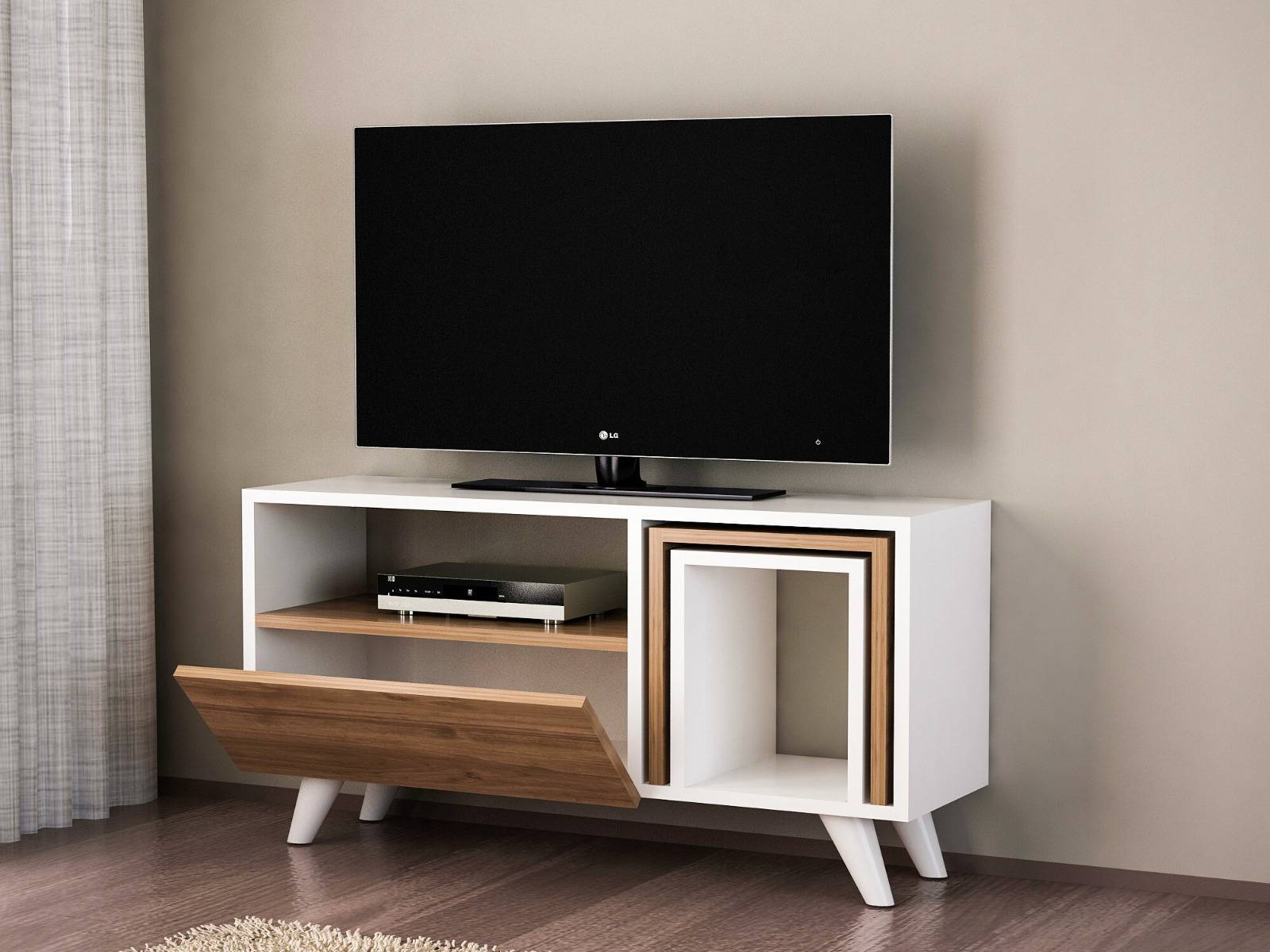 Tv Unite White*Beige Home Office Garden | HOG-HomeOfficeGarden | online marketplace