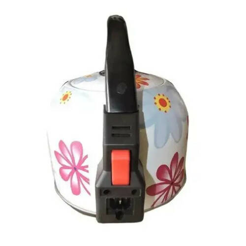 Linsan Round Floral Print Kettle Electric - 4.8L
