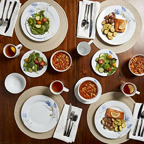 Tabletops Gallery Wildflower - 16 Piece Dinnerware Set, Service of 4