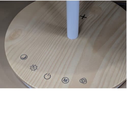 Ultrabrite LED Desk Lamp with Mood & Night Light - Qi Wireless Charging