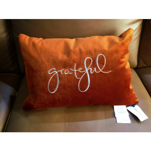 Velvet Rectangular Lumbar Pillow