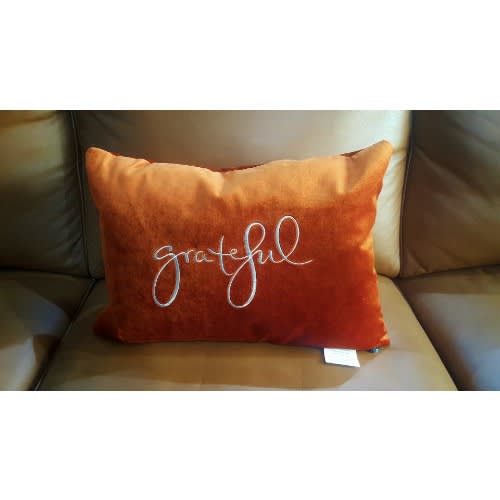 Velvet Rectangular Lumbar Pillow