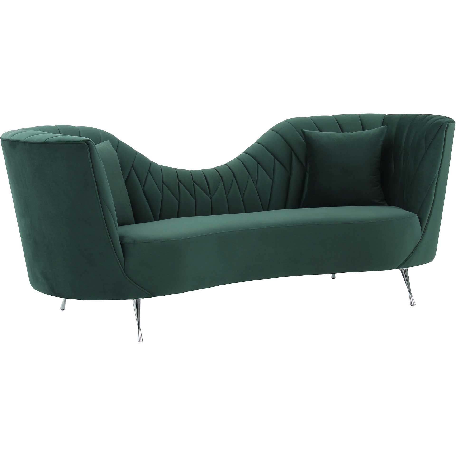 Velvet Sofa Forest Green Home Office Garden | HOG-HomeOfficeGarden | HOG-Home.Office.Garden