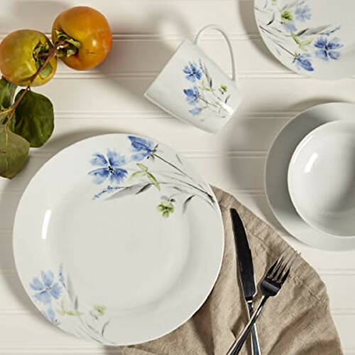 Tabletops Gallery Wildflower - 16 Piece Dinnerware Set, Service of 4 HOG-Home Office Garden online marketplace