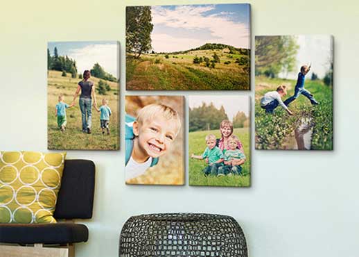 Flagstone Wall Clusters picture frames. Available on HOG - Home. Office. Garden online marketplace