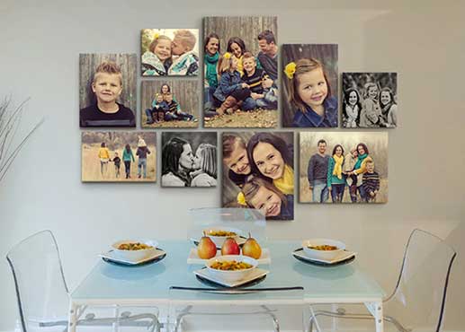 Gables Wall Clusters picture frames. Available on HOG - Home. Office. Garden online marketplace