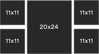 Timeless Wall Clusters picture frames - Available on HOG - Home. Office. Garden online marketplace